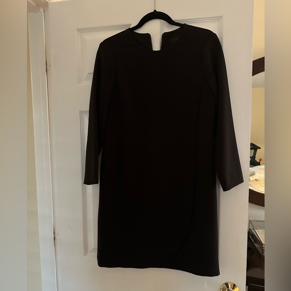 JCrew Simple Black Dress Size 4